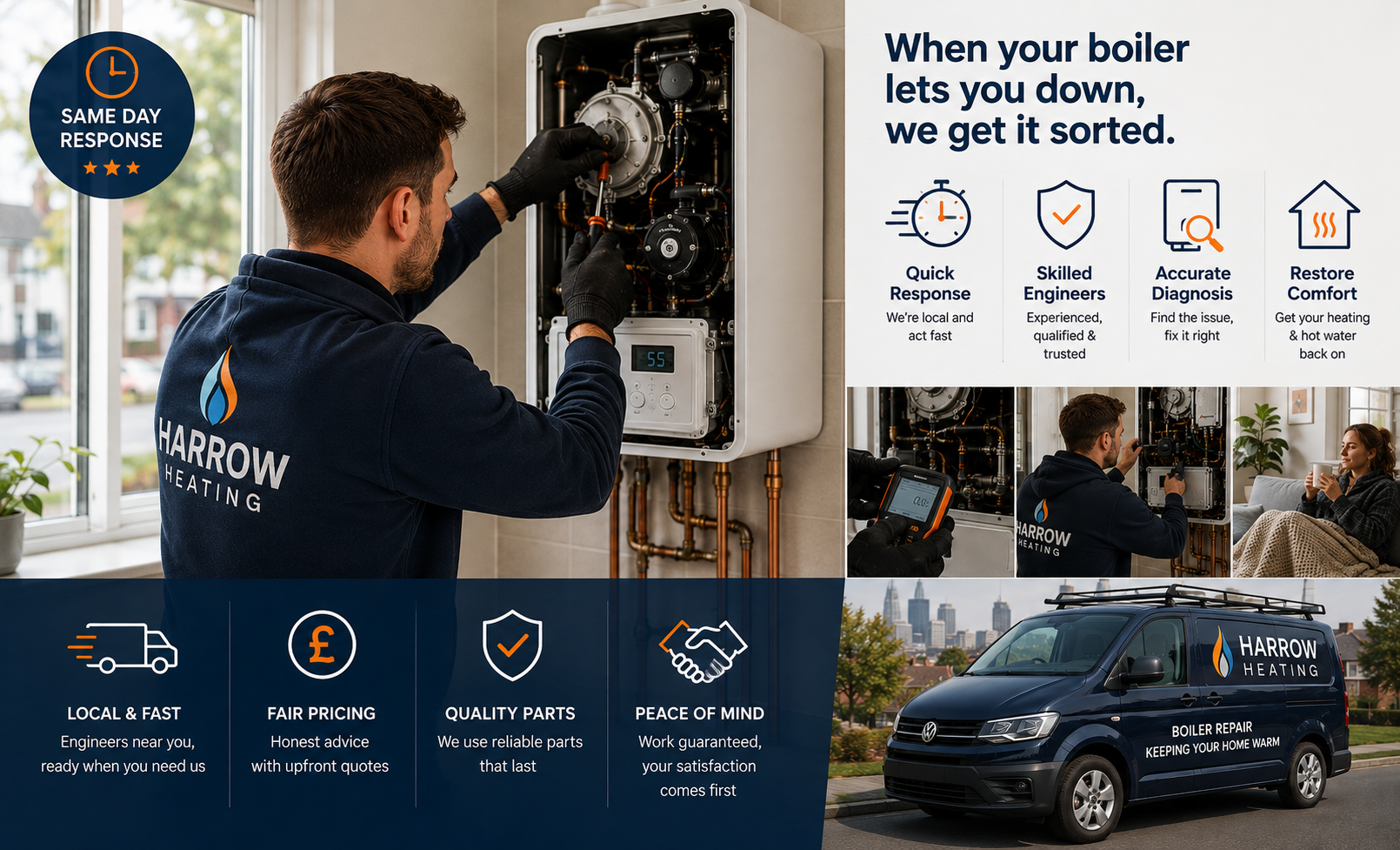 Boiler installation