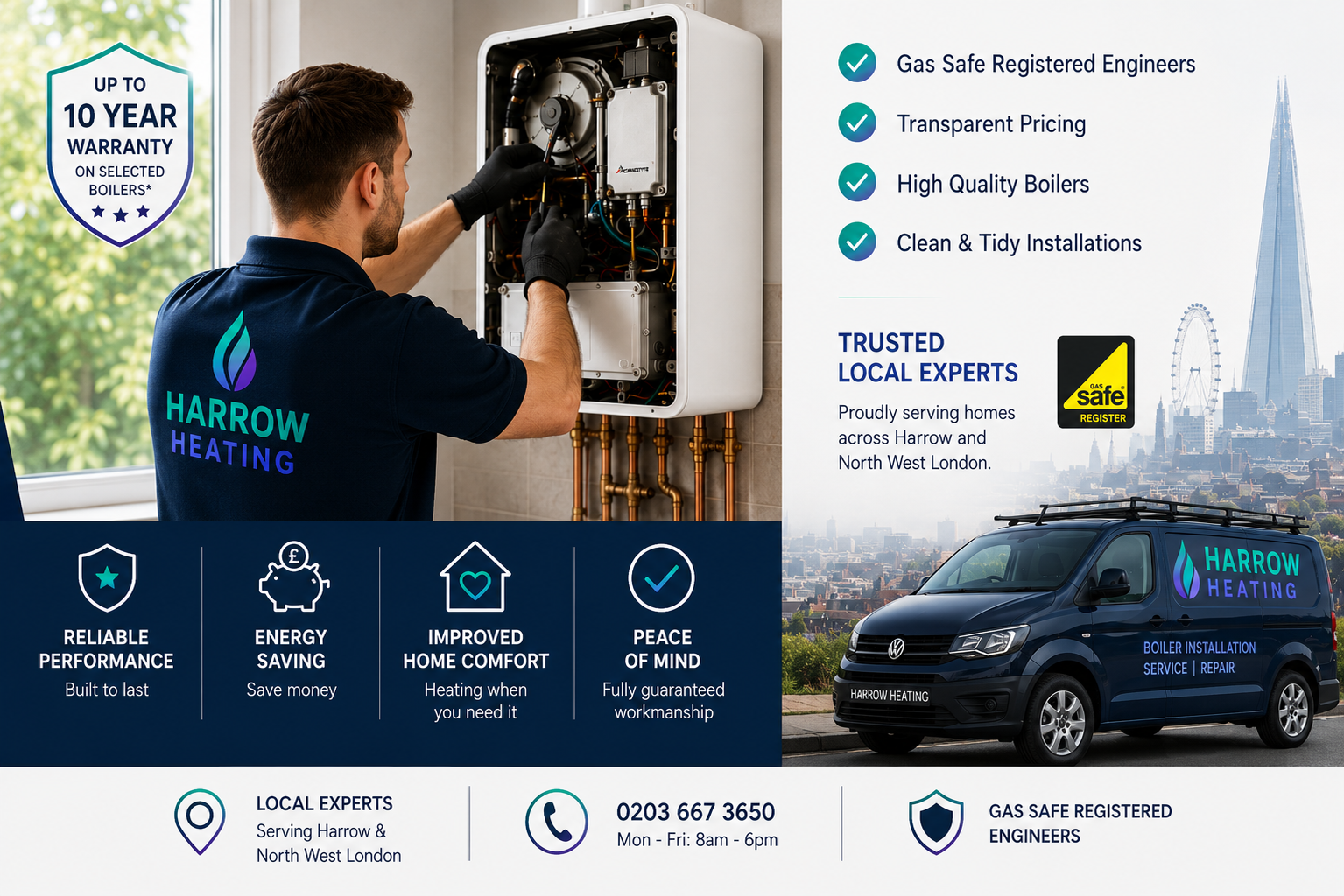 Boiler installation